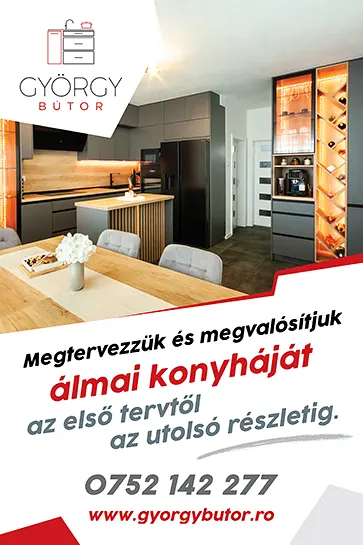 György Bútor – Egyedi konyhabútor tervezése és megvalósítása a legapróbb részletig